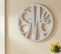 Glitter Wooden Cutout Script Monogram
