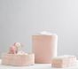 Blush Velvet Nursery Storage