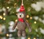 Felted Sloth Ornament