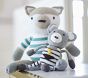 Finn + Emma&#174; Mister Bashful Striped Fox Big Buddy & Rattle Buddy