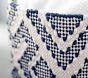 Navy Soft Preppy Diamond Weave Storage