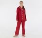 Adult Solid Red Pajama Set