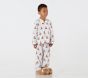 Teddy Bear Flannel Kid Pajama Set