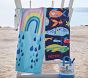 Rainbow Kid Beach Towel UPF 50+