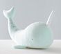 Aqua Light-Up Narwhal Plush