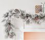 Frosted Pine Cone Garland