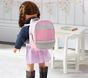 Pink Hearts Doll Backpack