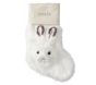 Arctic Hare Faux Fur Stocking