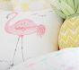 Watercolor Flamingo Pillow