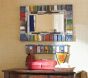 Multi-Colored Rustic Mirror