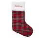 Red Tartan Plaid Stocking