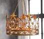 The Emily &amp; Meritt Gold Star Crown Chandelier
