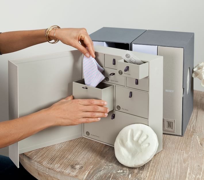 Savor Deluxe Baby Edition Keepsake Box Pottery Barn Kids