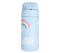 Mackenzie Metallic Rainbows Water Bottle