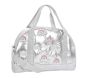 Mackenzie Puffer Metallic Silver Rainbows Ultimate Duffle Bag