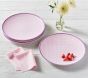 Pink Gingham Plate 