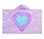Tie-Dye Heart Kid Beach Hooded Towel UPF 50+