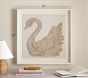 Ruffle Swan Dimensional Wall Art (26")