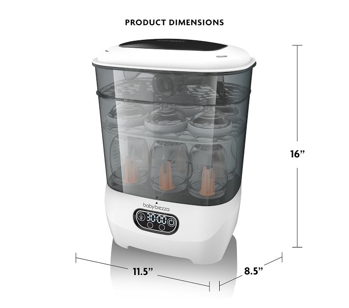 Babybrezza Steriliser&Dryer 消毒&乾燥　変圧器付 Baby Brezza ベビーブレザ Steriliser & Dryer 哺乳瓶滅菌器