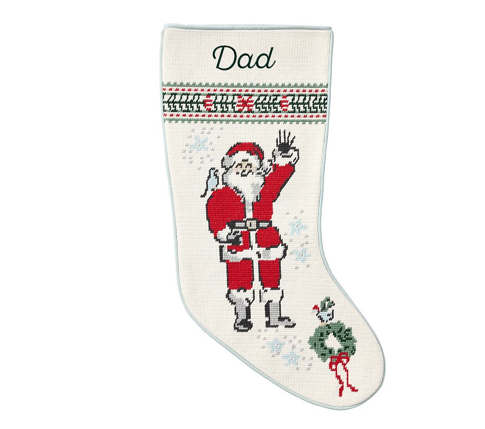 Riley Sheehey Needlepoint Christmas Stocking Collection