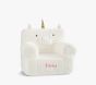 My First Anywhere Chair®, Ivory Sherpa Unicorn