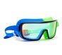 Cyborg Cyan Prismatic Kids Swim Goggles