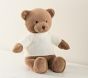 Toasted Coconut Teddy Bear with Sweater Plush