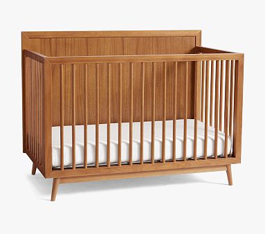 west elm x pbk Mid Century 4-in-1 Convertible Crib