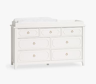 Ava Regency Extra Wide Dresser & Topper