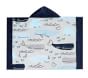 Kelley Whale Baby Beach Hooded Towel UPF 50+