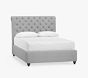 Chesterfield Upholstered Bed & Headboard