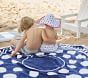 Indigo Dot Round Family Beach Towel