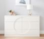 Circle 6-Drawer Nursery Dresser (56w x 19d&quot;)