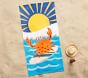 Surf Crab Kid Beach Towel UPF 50+