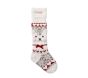 Cat Classic Fair Isle Christmas Stocking
