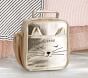 Emily &amp; Meritt Gold Kitty Lunch Box
