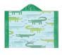 Kelley Alligator Baby Beach Hooded Towel UPF 50+