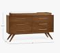 Wright Extra-Wide Dresser &amp; Topper Set