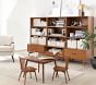 west elm x pbk Mid-Century 3 Hutch, 2 Drawer Base, &amp; 1 Dump Base Wall System