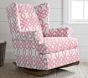 Lilly Pulitzer Wingback Rocker & Ottoman