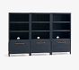 Charlie 3 x 3 Bookcase With Drawer Base Wall Storage System