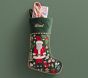 Rifle Paper Co. Nutcracker Embroidered Velvet Christmas Stocking Collection