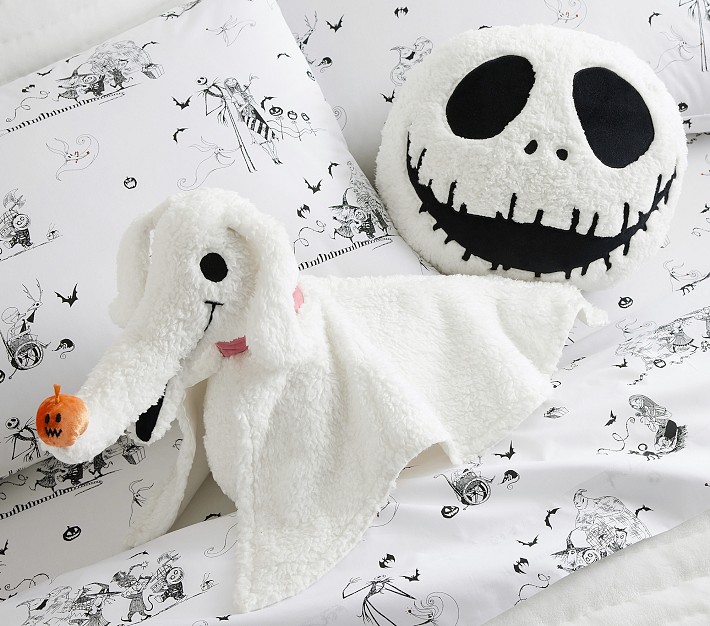 キャラクター Nightmare Before Christmas Pillow Case Nightmare Before Christmas Pillow Set | Pottery Barn | Pottery