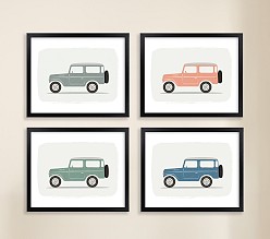 Minted® Vintage Land Cruiser Wall Art Collection by Karidy Walker