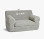 Anywhere Sofa Lounger&#174;, Gray Cozy Sherpa Slipcover Only