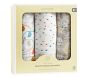 Retro Prep Organic Muslin Swaddle Set