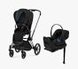 Cybex Priam 4 + Cloud G Lux SensorSafe Infant Travel System