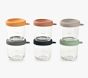 BEABA 6-Pack Glass Baby Food Jars