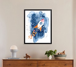 Minted® Space Adventure Wall Art by Katrina Pete