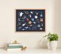 Minted® Space Alphabet Wall Art by Teju Reval